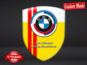 BMW Doming Aufkleber Auto Robust Exklusiv Modern